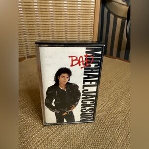 Michael Jackson "Bad" Cassette Tape - (used)